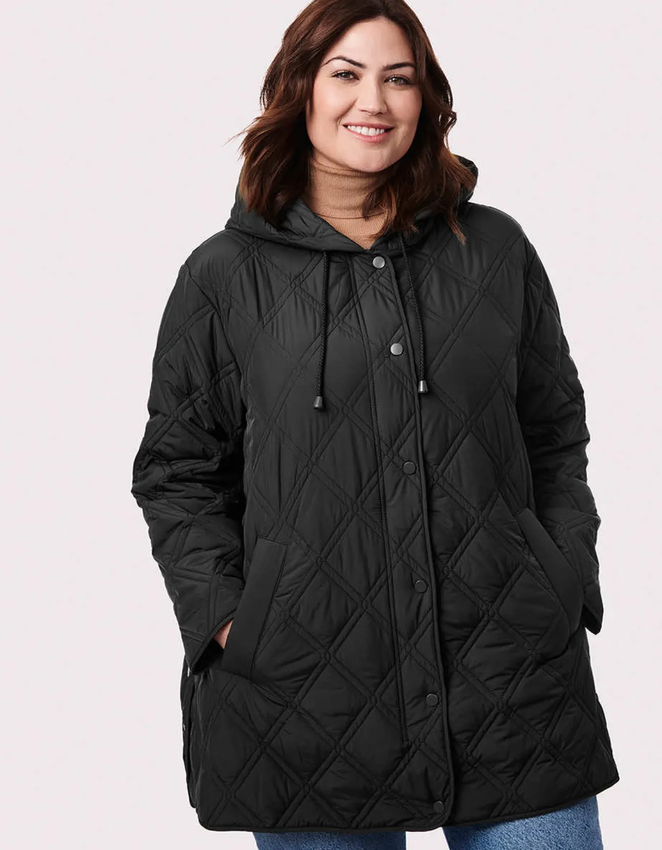 Bernardo Fashions Arboretum Relaxed Puffer Jacket - Curve>Women Jackets