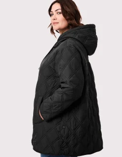 Bernardo Fashions Arboretum Relaxed Puffer Jacket - Curve>Women Jackets