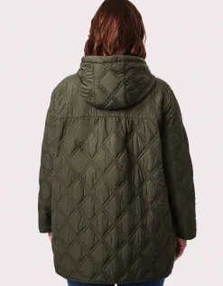 Bernardo Fashions Arboretum Relaxed Puffer Jacket - Curve>Women Jackets