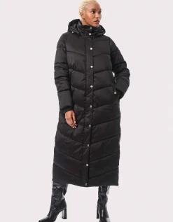 Bernardo Fashions Astoria Long Winter Puffer Coat>Women Heavy Winter Coats