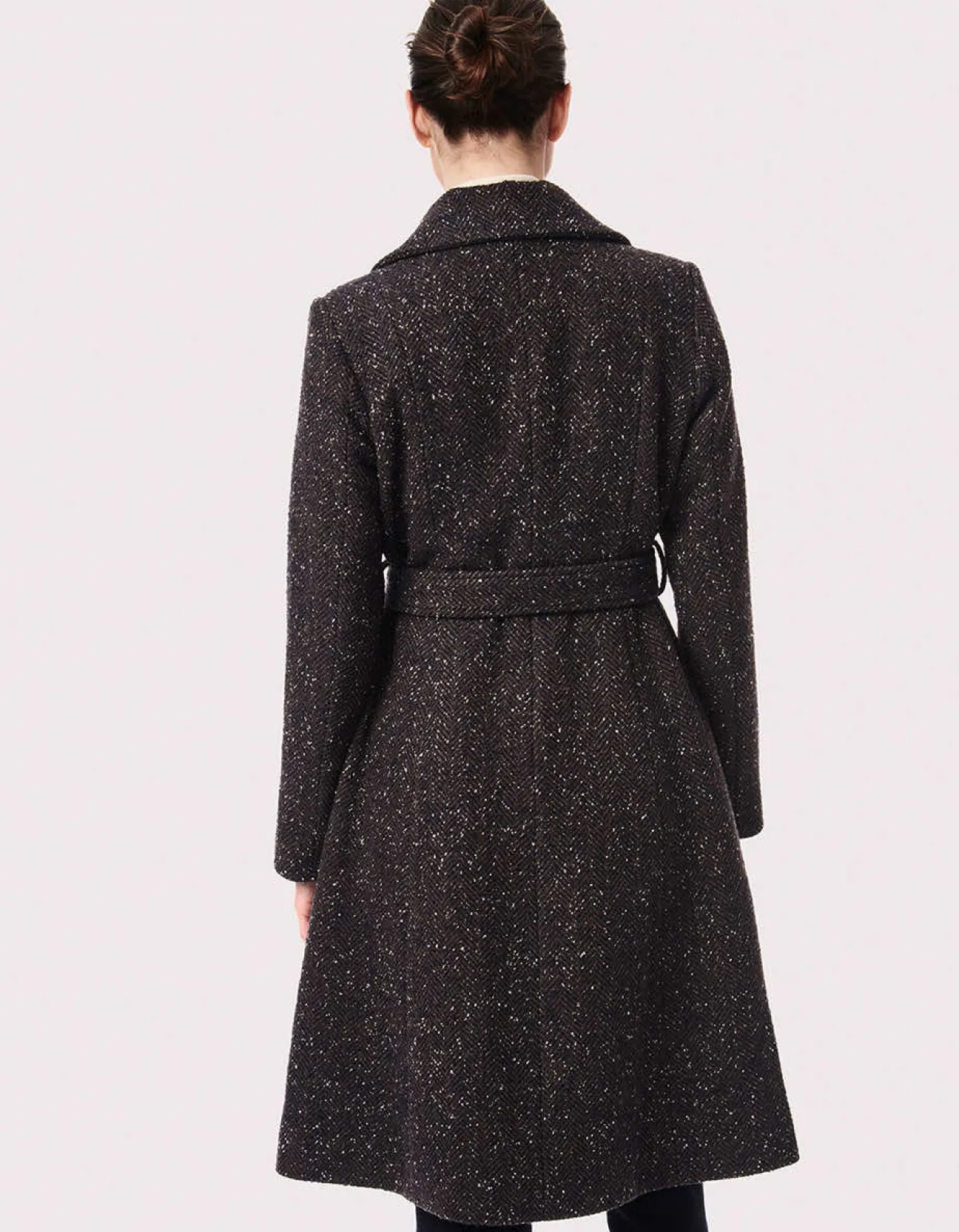 Bernardo Fashions Barcelona Belted Coat>Women Wool