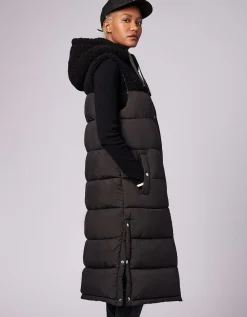 Bernardo Fashions Breckenridge Long Puffer Vest>Women Vests