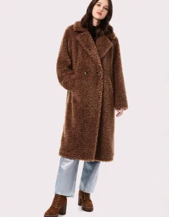 Bernardo Fashions Call Me Cozy Vegan Fur Coat>Women Vegan Fur