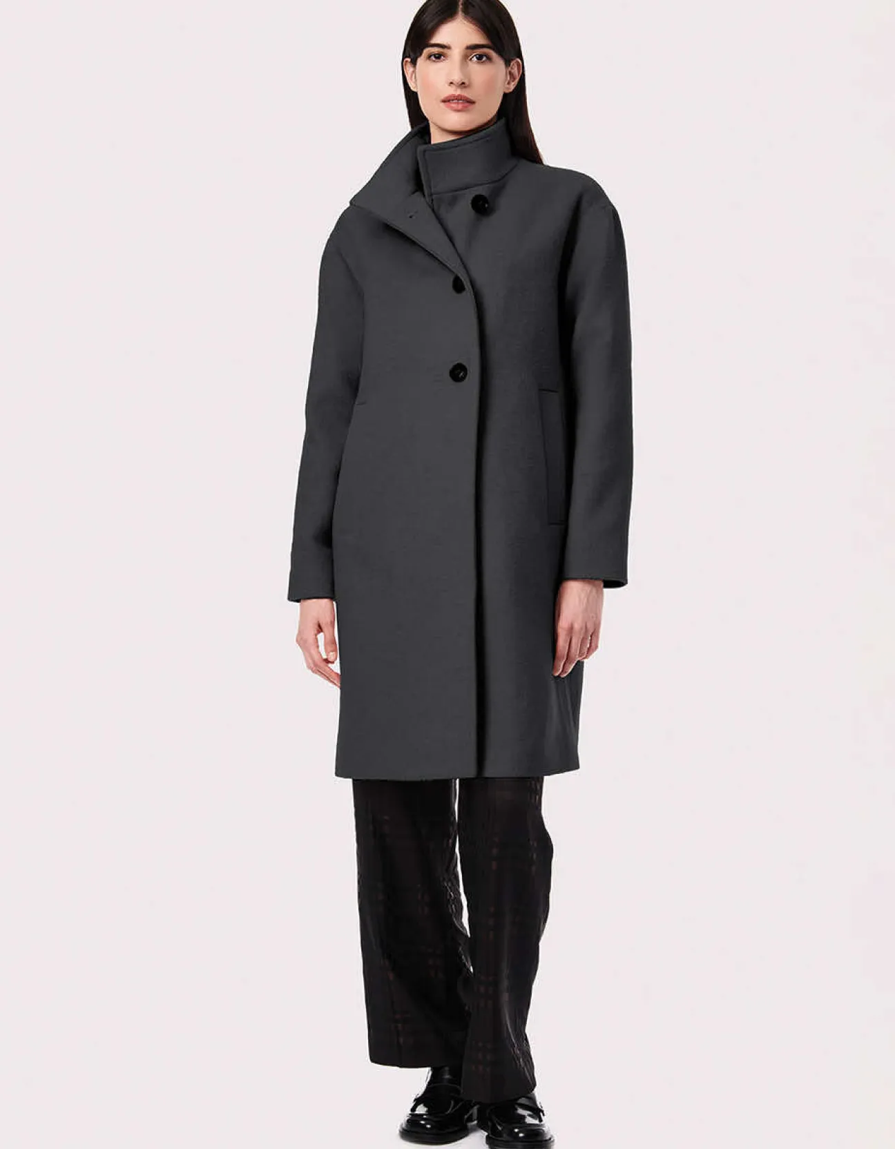 Bernardo Fashions Camelot Wool Coat>Women Wool