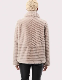 Bernardo Fashions Castle Cozy Vegan Fur Jacket>Women Vegan Fur