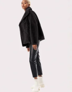 Bernardo Fashions Castle Cozy Vegan Fur Jacket>Women Vegan Fur