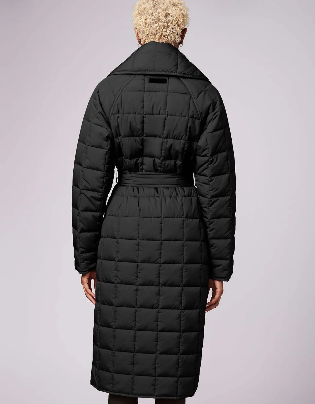 Bernardo Fashions Charleston Long Puffer Coat>Women Long Coats