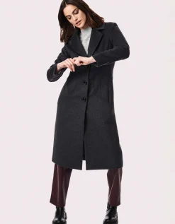 Bernardo Fashions City Chic Long Wool Coat>Women Wool