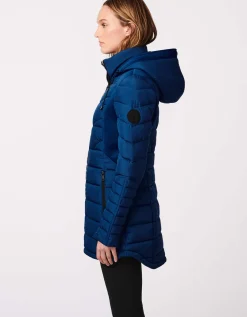 Bernardo Fashions City Hybrid Puffer Coat>Women Performance