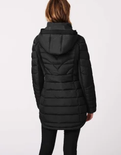 Bernardo Fashions City Hybrid Puffer Coat>Women Performance