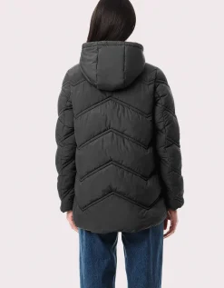 Bernardo Fashions Classic Chevron Puffer Jacket>Women Jackets