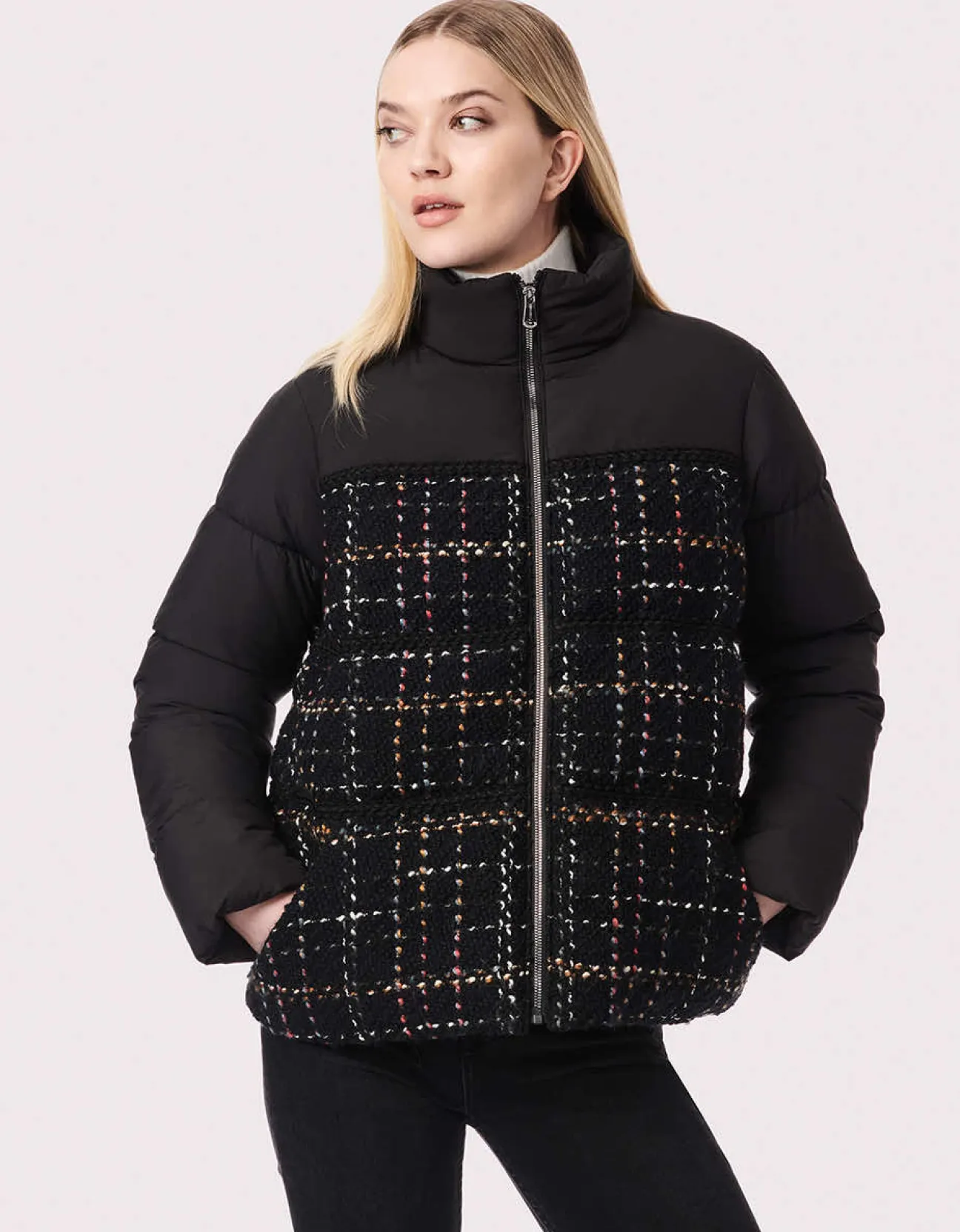 Bernardo Fashions Country Combo Puffer Jacket>Women Jackets