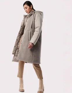 Bernardo Fashions Creative Combo Vegan Fur Puffer Walker>Women Walkers