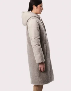 Bernardo Fashions Creative Combo Vegan Fur Puffer Walker>Women Vegan Fur