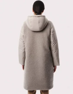 Bernardo Fashions Creative Combo Vegan Fur Puffer Walker>Women Vegan Fur