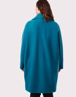 Bernardo Fashions Desk To Dinner Wool Coat - Curve>Women Wool