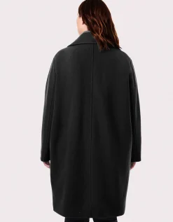 Bernardo Fashions Desk To Dinner Wool Coat - Curve>Women Wool