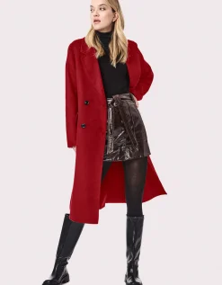 Bernardo Fashions Downtown Brickell Long Coat>Women Wool
