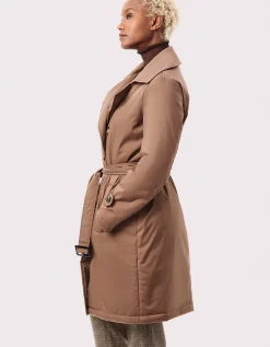 Bernardo Fashions Effortless Belted Puffer Coat>Women Rain Or Shine