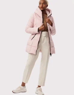 Bernardo Fashions Fab Funnel Quilted Puffer Jacket>Women Jackets