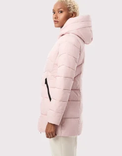 Bernardo Fashions Fab Funnel Quilted Puffer Jacket>Women Jackets