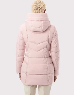Bernardo Fashions Fab Funnel Quilted Puffer Jacket>Women Jackets