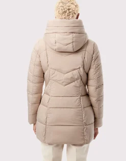 Bernardo Fashions Fab Funnel Quilted Puffer Jacket>Women Jackets