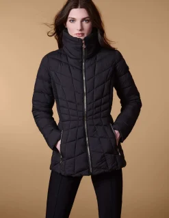 Bernardo Fashions Latitude Flare Short Puffer Jacket>Women Jackets