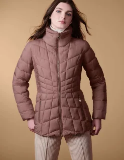 Bernardo Fashions Latitude Flare Short Puffer Jacket>Women Jackets