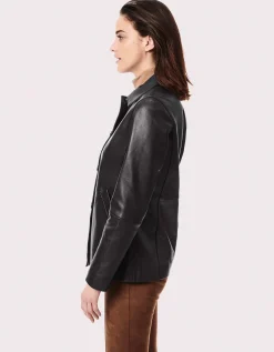 Bernardo Fashions Lincoln Road Leather Jacket>Women Leather