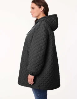 Bernardo Fashions Lite Quilted Coat - Curve>Women Walkers