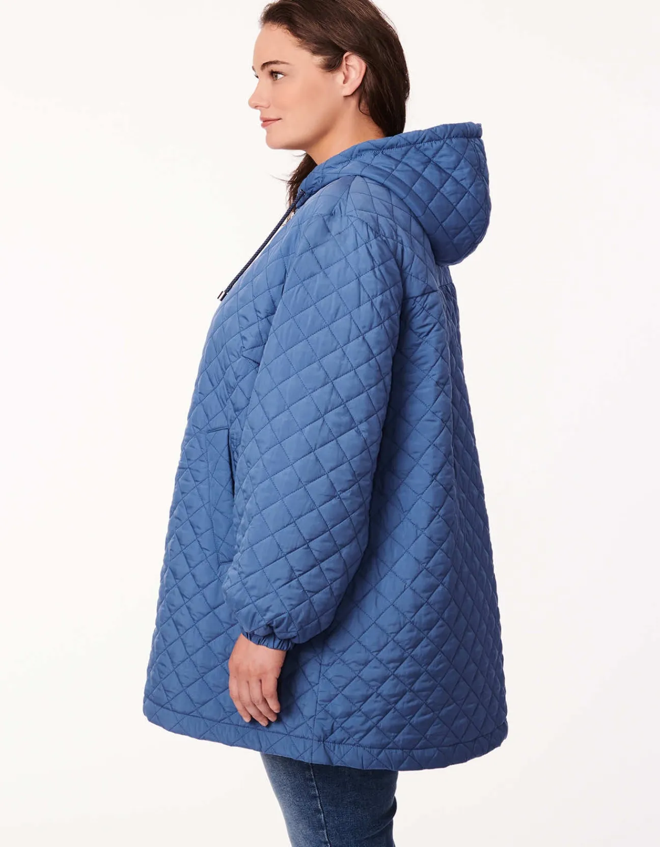 Bernardo Fashions Lite Quilted Coat - Curve>Women Walkers