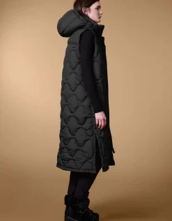 Bernardo Fashions Long Walk Cozy Puffer Vest>Women Vests