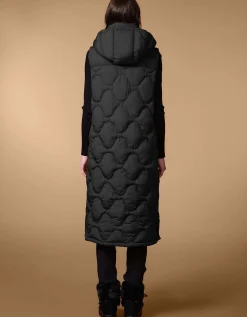 Bernardo Fashions Long Walk Cozy Puffer Vest>Women Vests