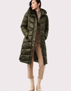 Bernardo Fashions Manhattan Matte Long Puffer Coat>Women Long Coats