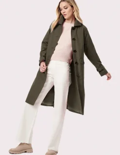 Bernardo Fashions Mayfair Long Utility Coat>Women Rain Or Shine