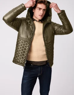 Bernardo Fashions Men'S City Hooded Puffer Jacket>Men Men