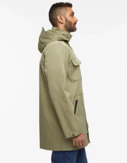 Bernardo Fashions Men'S Getaway Removable Hood Rain Jacket>Men Men