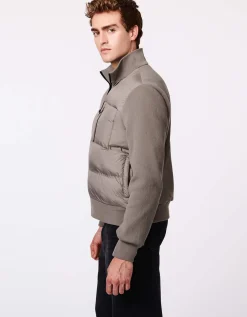 Bernardo Fashions Men'S Knit-Mix Puffer Jacket>Men Men