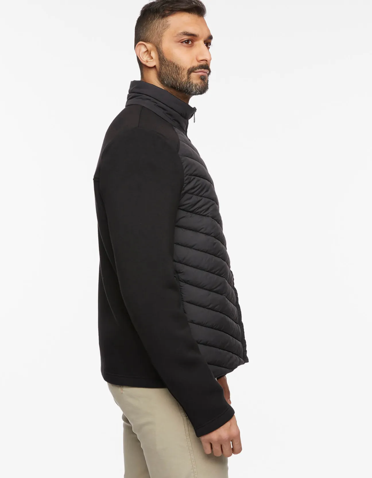 Bernardo Fashions Men'S Modern Neoprene Puffer Jacket>Men Men