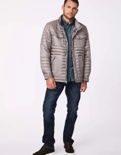 Bernardo Fashions Men'S Pocket Row Puffer Jacket>Men Men