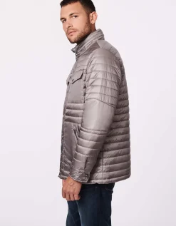 Bernardo Fashions Men'S Pocket Row Puffer Jacket>Men Men