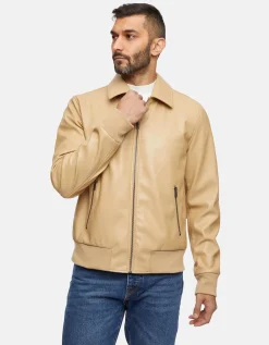 Bernardo Fashions Men'S Vegan Leather Jacket>Men Men