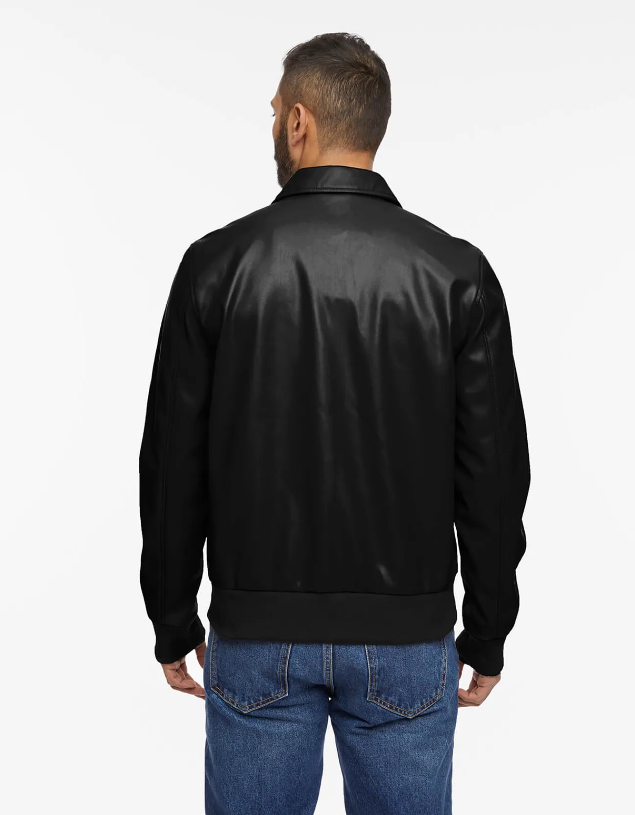 Bernardo Fashions Men'S Vegan Leather Jacket>Men Men