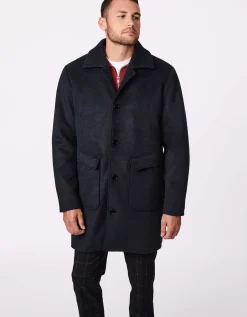 Bernardo Fashions Men'S Work-To-Weekend Wool Coat>Men Men