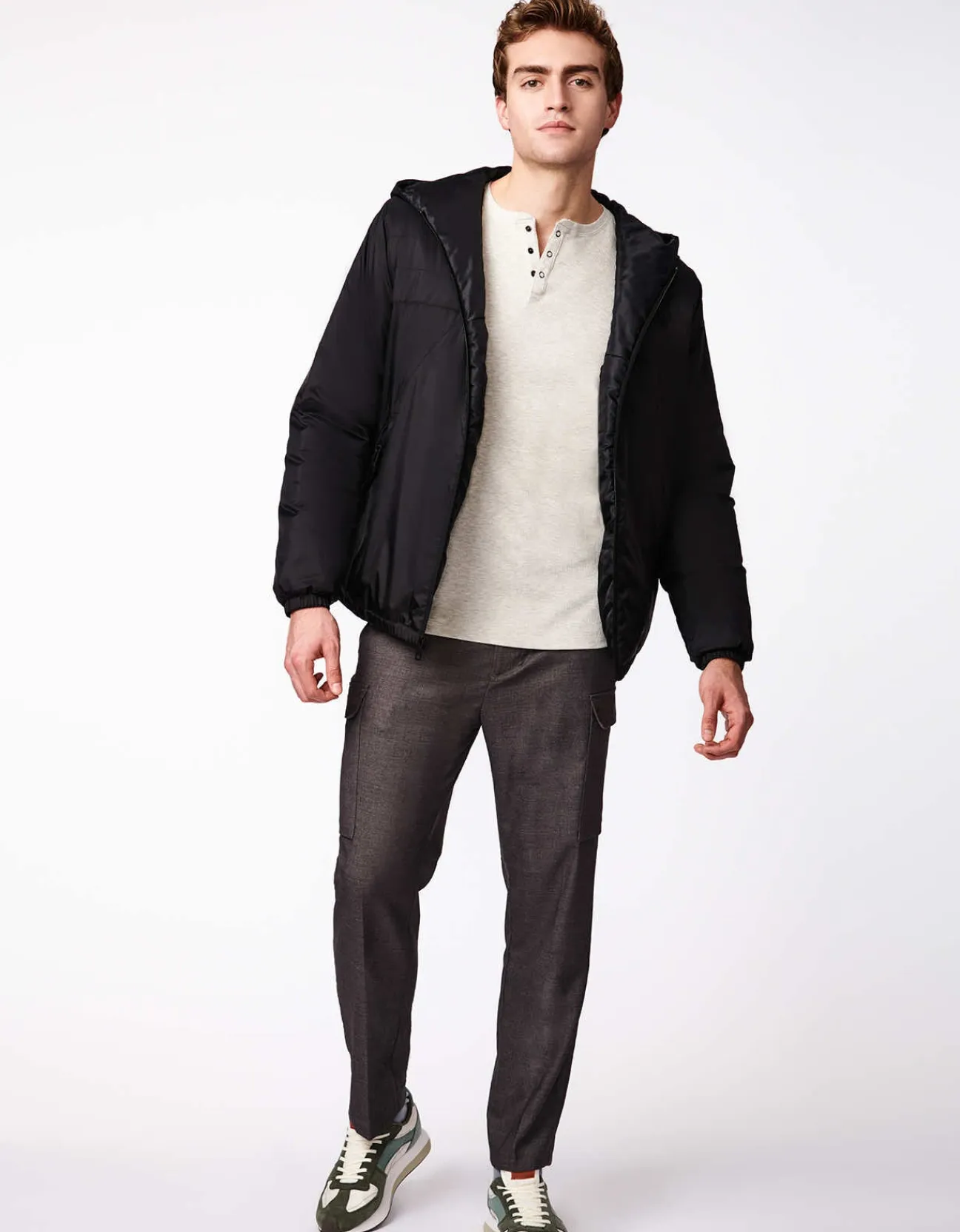 Bernardo Fashions Men'S Zip Puffer Jacket>Men Men