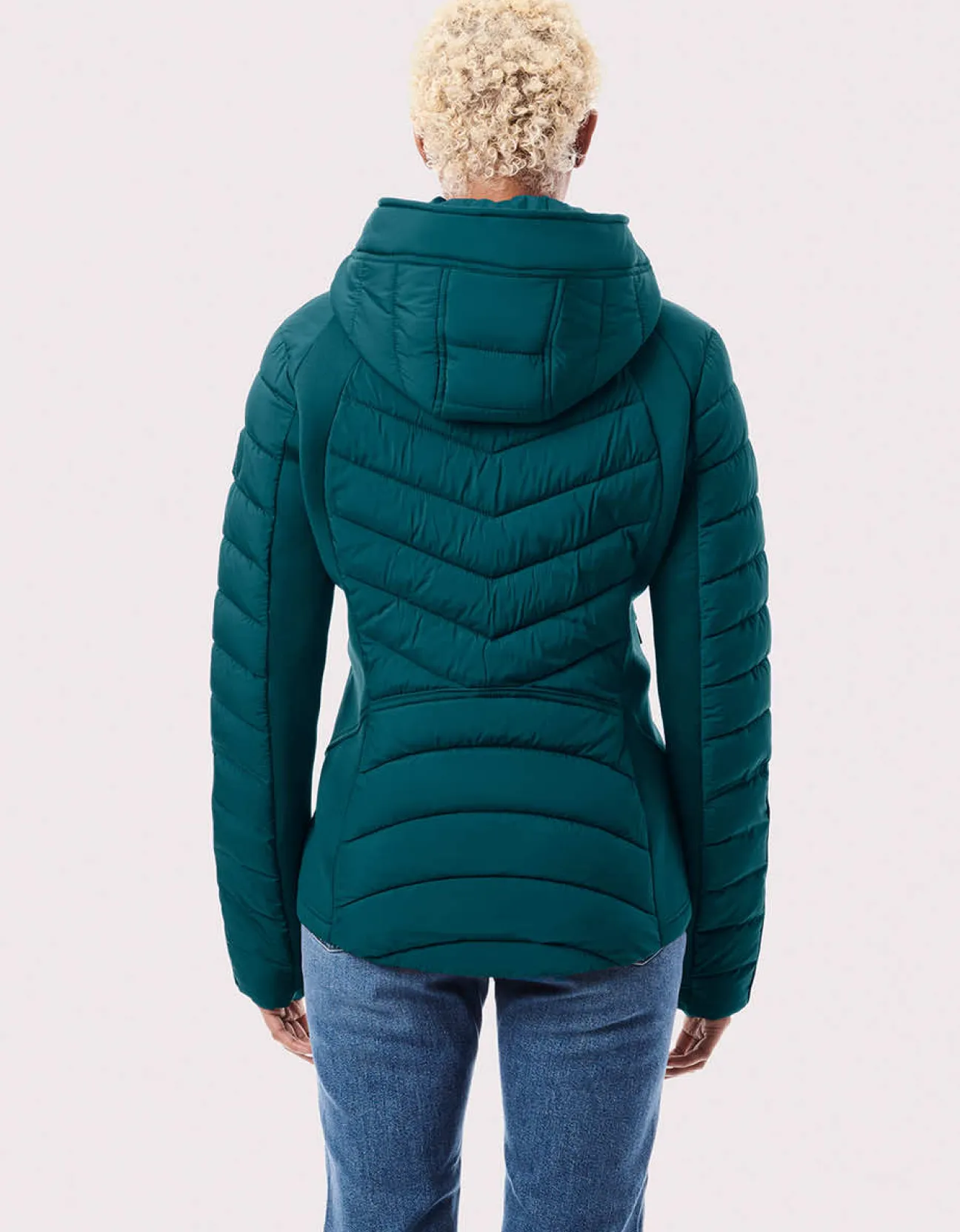 Bernardo Fashions Neo Active Double Up Hooded Puffer>Women Performance