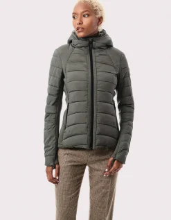 Bernardo Fashions Neo Active Double Up Hooded Puffer>Women Performance