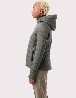 Bernardo Fashions Neo Active Double Up Hooded Puffer>Women Performance