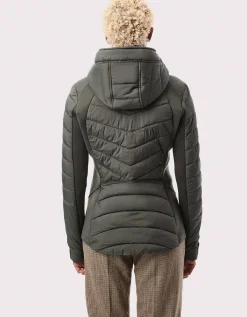 Bernardo Fashions Neo Active Double Up Hooded Puffer>Women Performance
